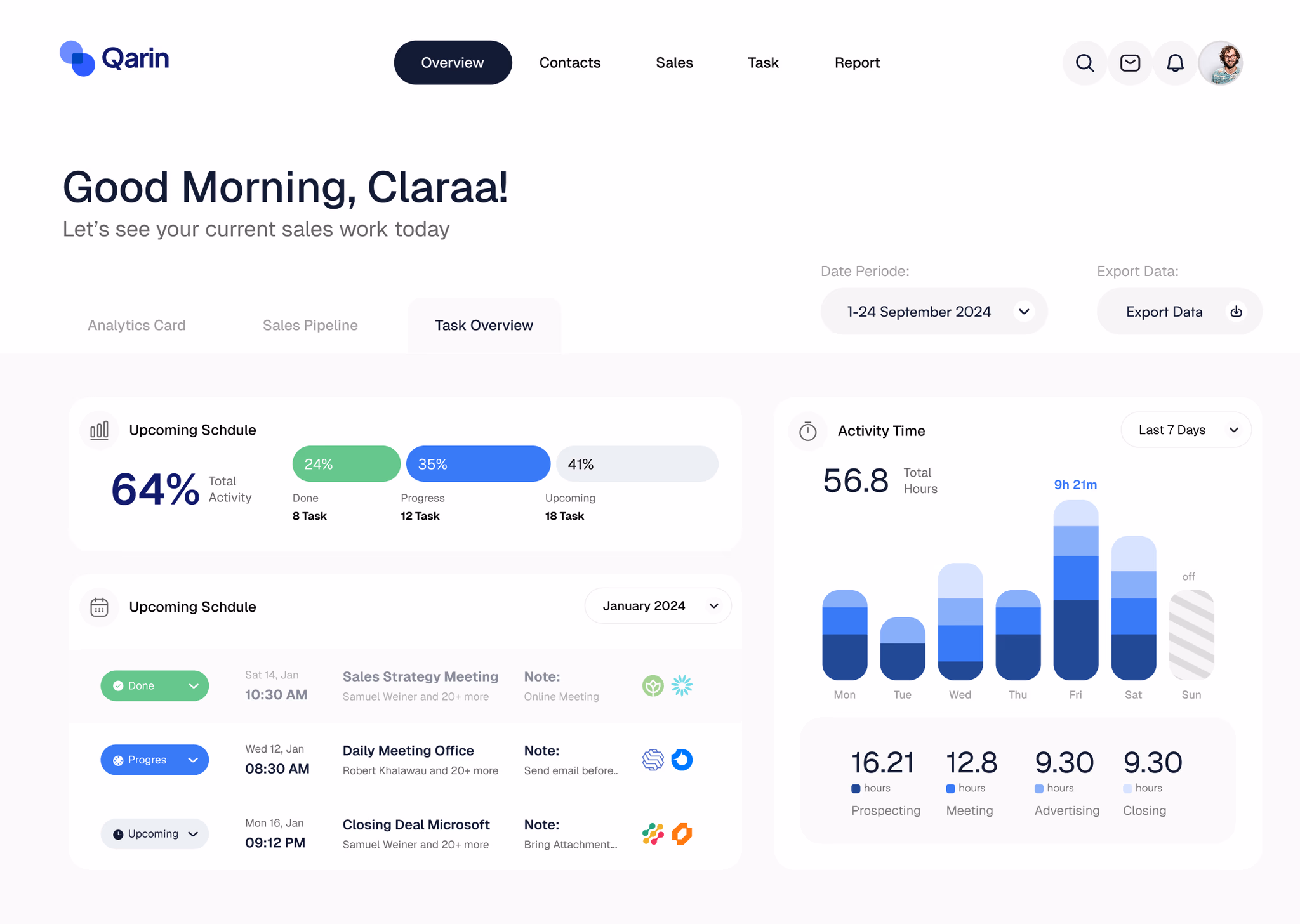 app screen